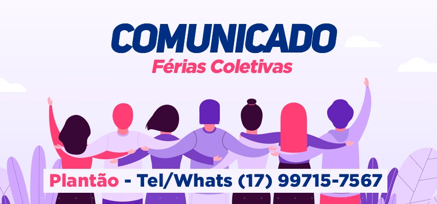 Comunicado - Férias Coletivas - 23/12